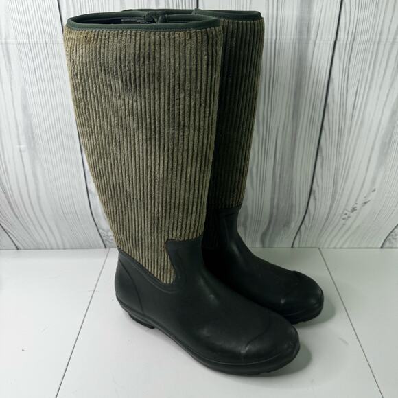 The Original Muck Boot Company Southfork Green Corduroy Boots Women's Size 9/9.5 - Picture 1 of 9